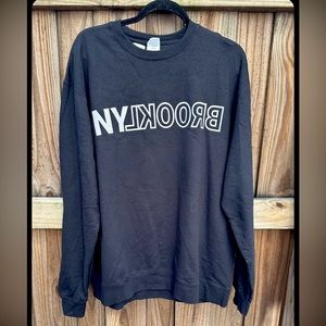 Black Brooklyn Pullover Sweater